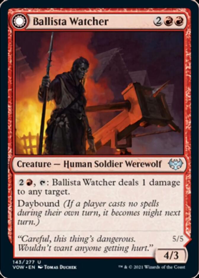 Ballista Watcher // Ballista Wielder [Innistrad: Crimson Vow] | Nerdhalla Games