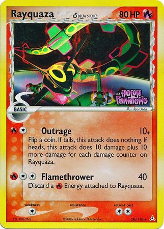 Rayquaza (26/110) (Delta Species) (Stamped) [EX: Holon Phantoms] | Nerdhalla Games