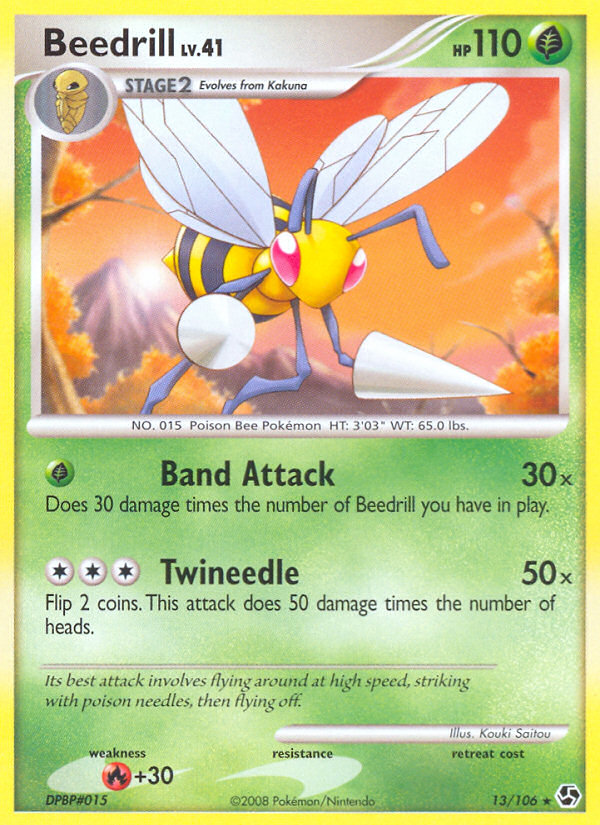 Beedrill (13/106) [Diamond & Pearl: Great Encounters] | Nerdhalla Games