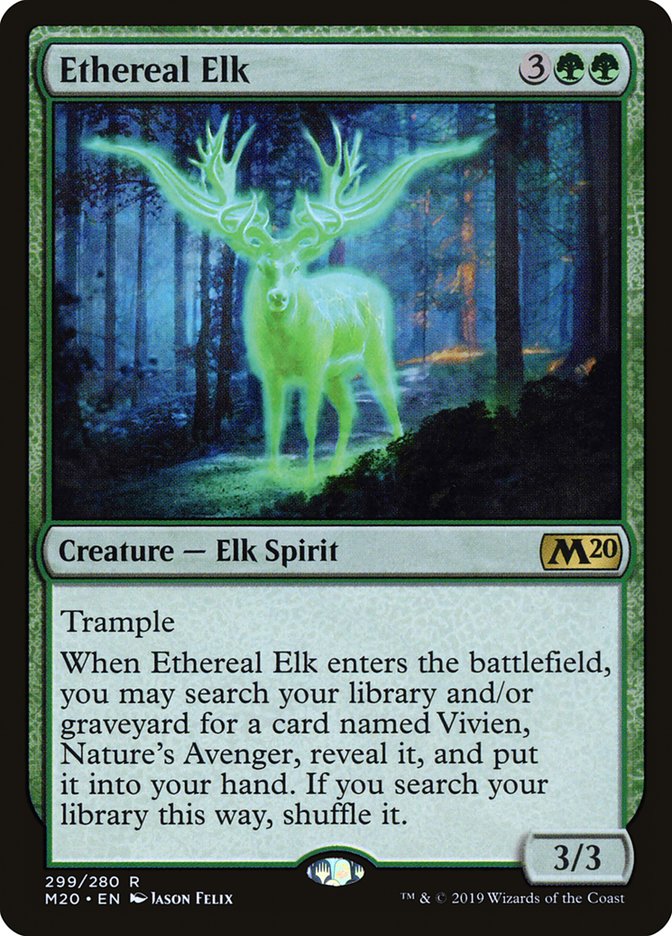 Ethereal Elk [Core Set 2020] | Nerdhalla Games