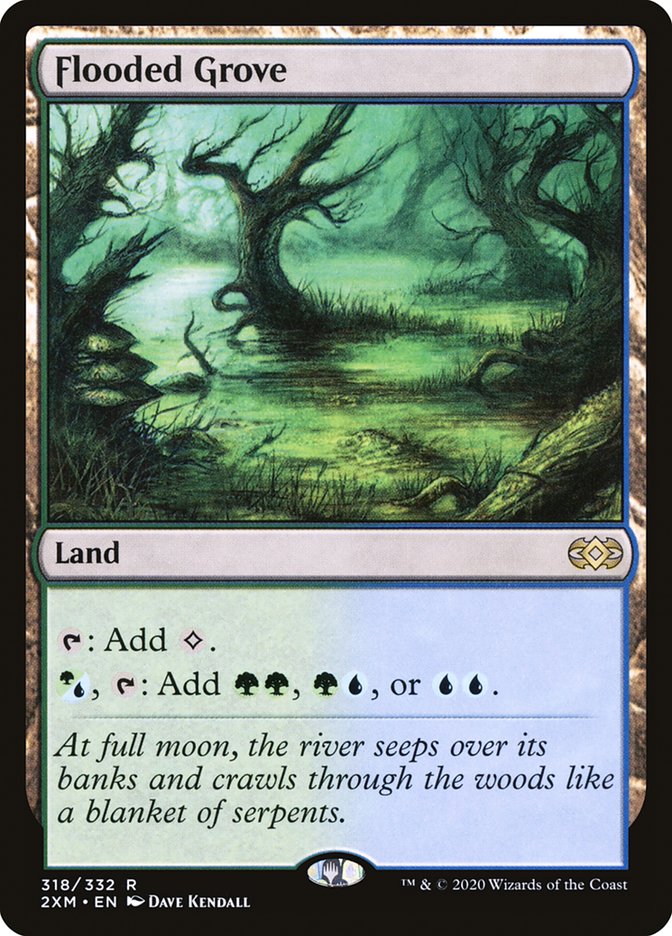 Flooded Grove [Double Masters] | Nerdhalla Games