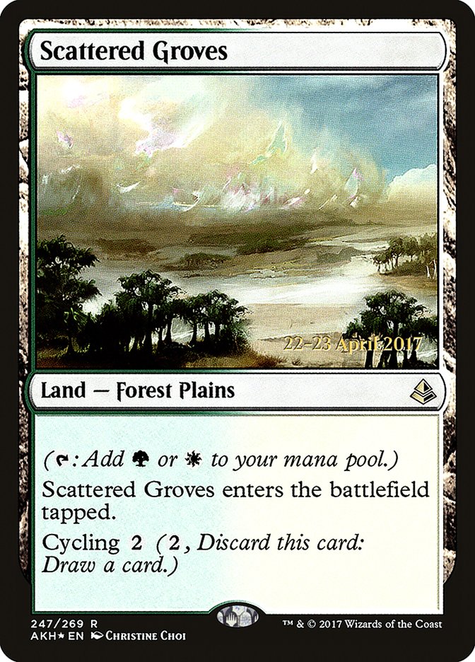 Scattered Groves  [Amonkhet Prerelease Promos] | Nerdhalla Games