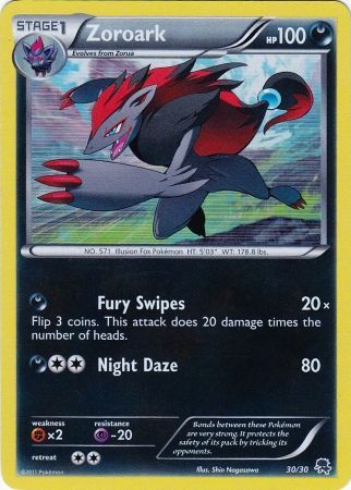 Zoroark (30/30) [Black & White: Trainer Kit - Zoroark] | Nerdhalla Games