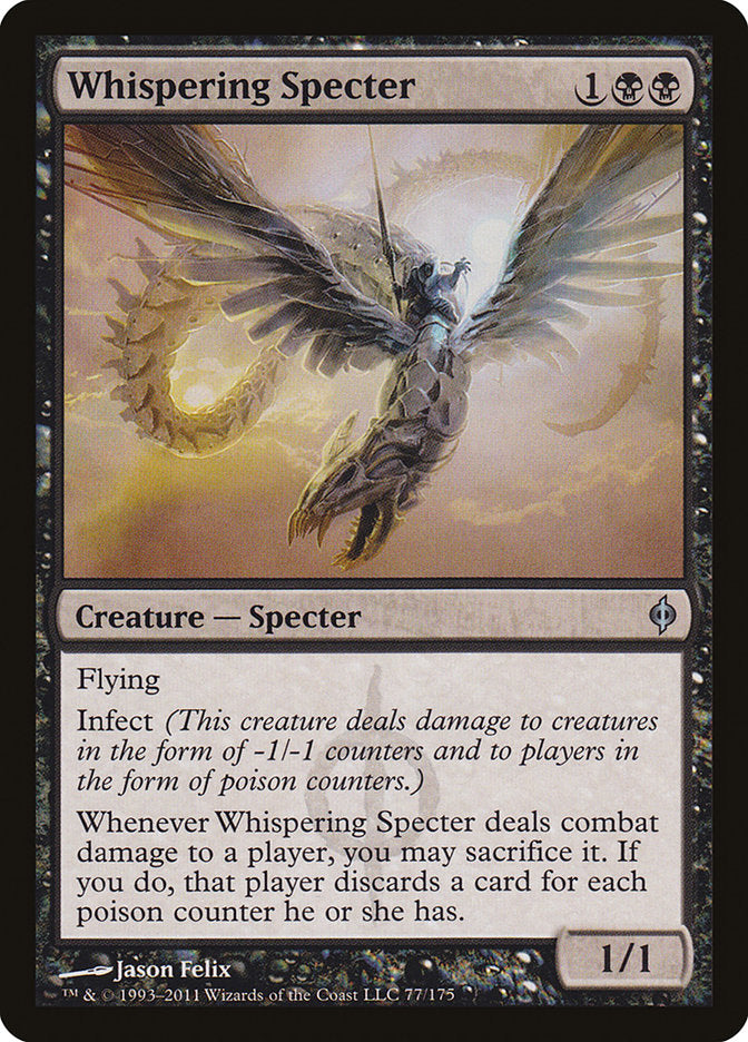 Whispering Specter [New Phyrexia] | Nerdhalla Games