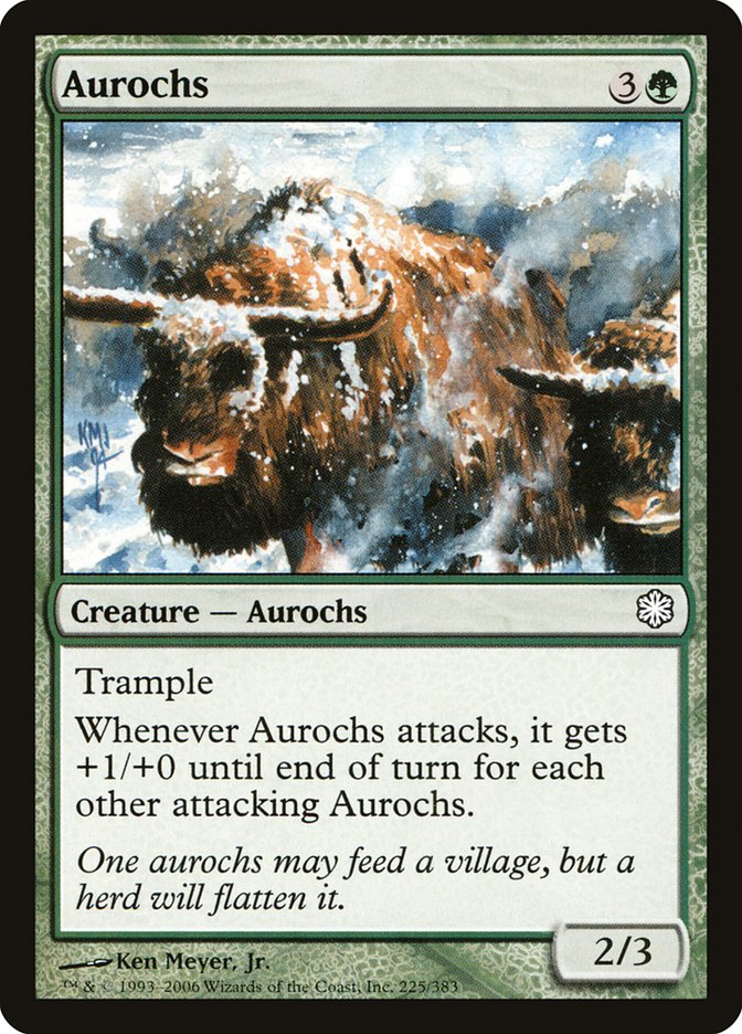 Aurochs [Coldsnap Theme Decks] | Nerdhalla Games