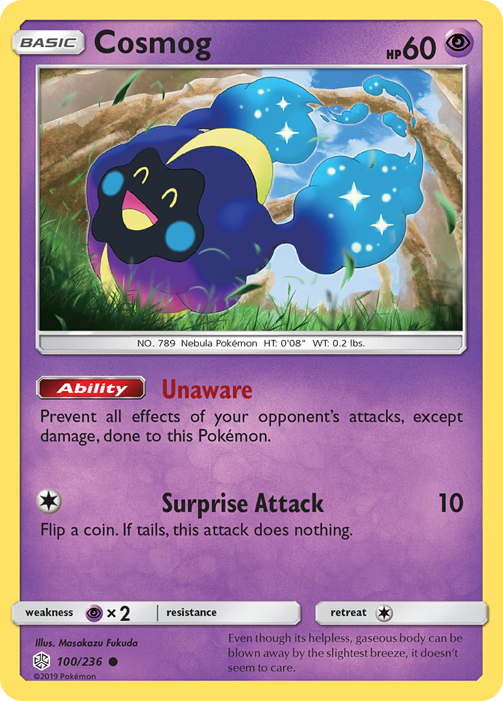 Cosmog (100/236) [Sun & Moon: Cosmic Eclipse] | Nerdhalla Games