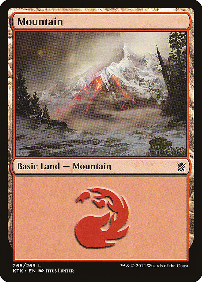 Mountain (265) [Khans of Tarkir] | Nerdhalla Games