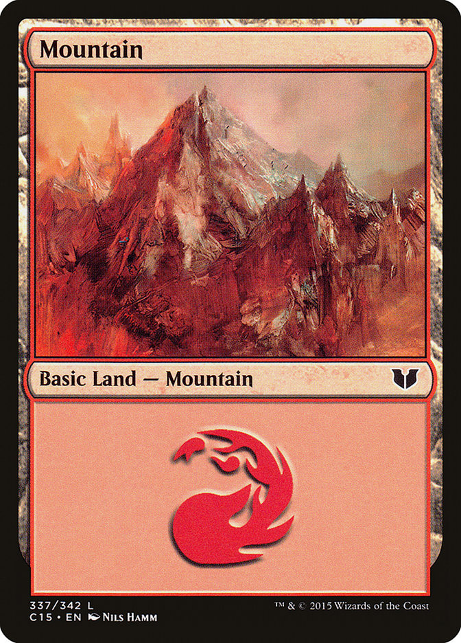 Mountain (337) [Commander 2015] | Nerdhalla Games