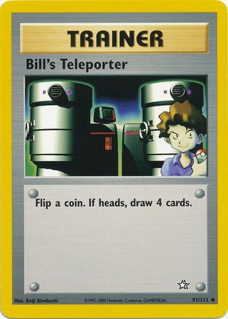 Bill's Teleporter (91/111) [Neo Genesis Unlimited] | Nerdhalla Games