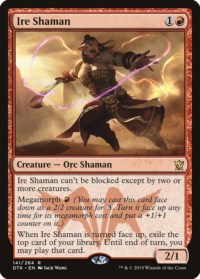 Ire Shaman [Dragons of Tarkir] | Nerdhalla Games