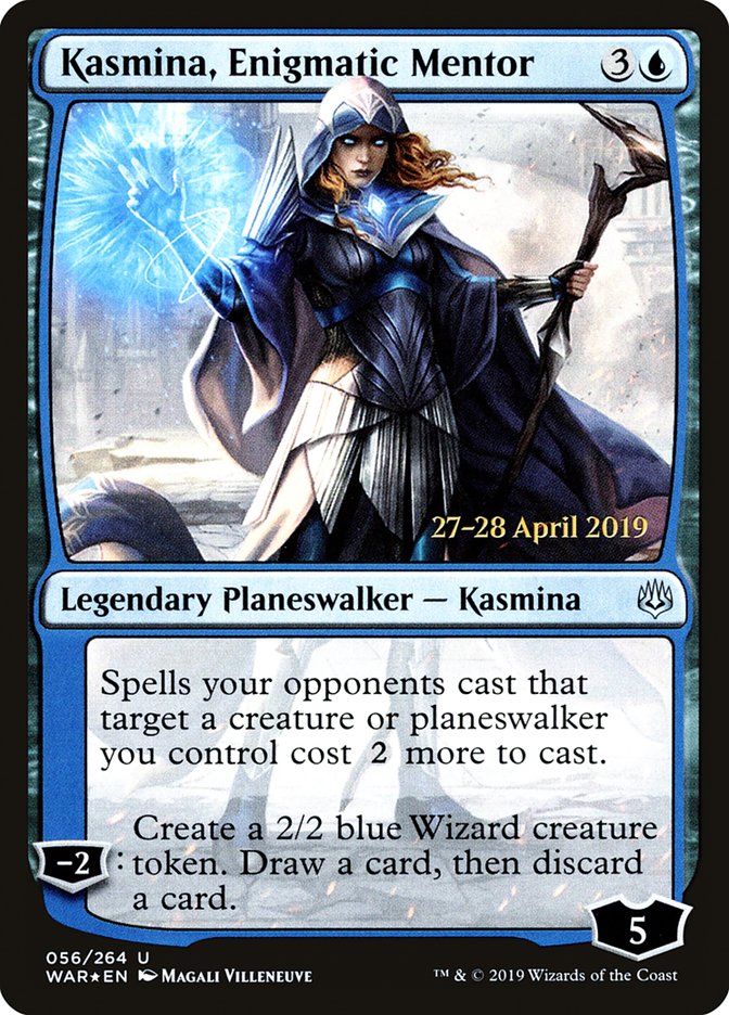 Kasmina, Enigmatic Mentor  [War of the Spark Prerelease Promos] | Nerdhalla Games