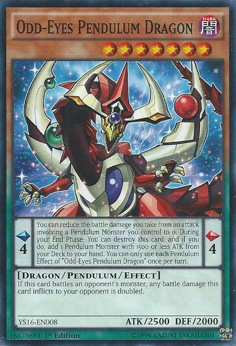 Odd-Eyes Pendulum Dragon [YS16-EN008] Common | Nerdhalla Games