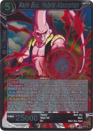 Majin Buu, Hybrid Absorption [BT9-079] | Nerdhalla Games