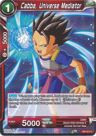 Cabba, Universe Mediator [TB1-011] | Nerdhalla Games