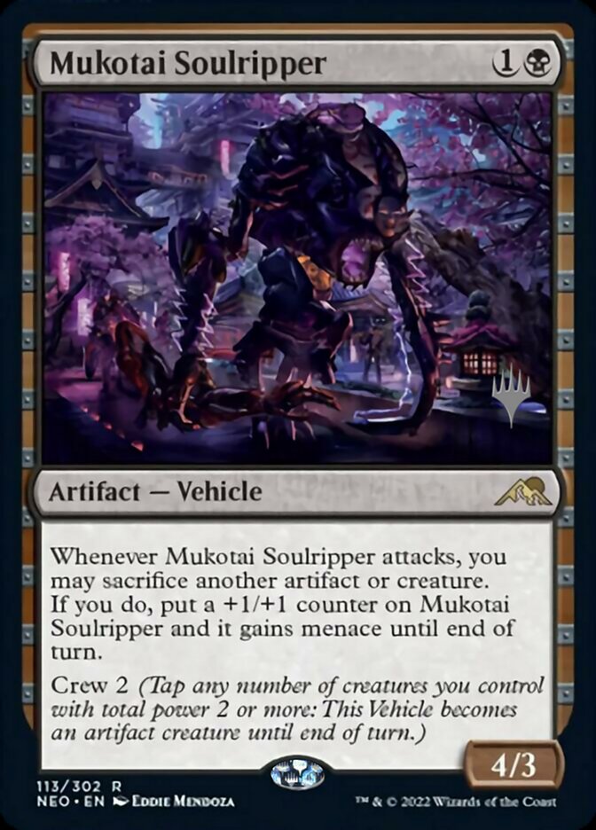 Mukotai Soulripper (Promo Pack) [Kamigawa: Neon Dynasty Promos] | Nerdhalla Games