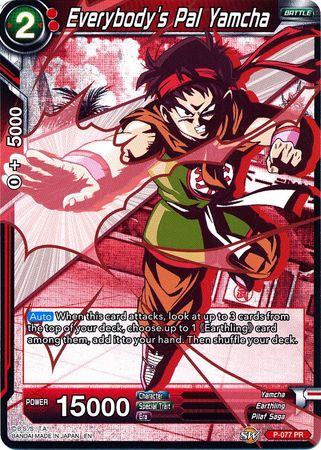 Everybody's Pal Yamcha (Alternate Art) [P-077] | Nerdhalla Games