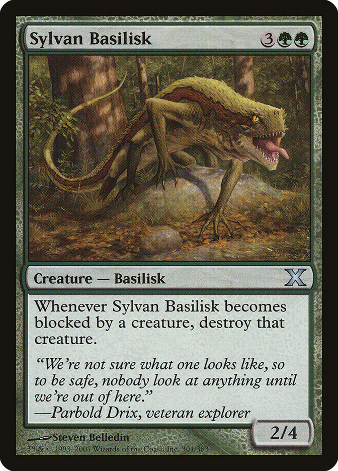 Sylvan Basilisk [Tenth Edition] | Nerdhalla Games