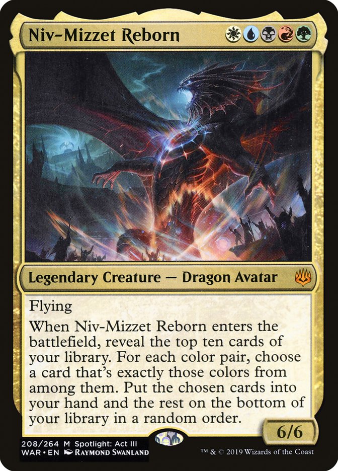 Niv-Mizzet Reborn [War of the Spark] | Nerdhalla Games