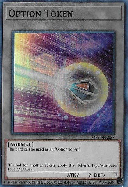 Option Token [OP20-EN027] Super Rare | Nerdhalla Games