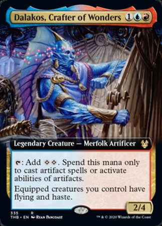 Dalakos, Crafter of Wonders (Extended Art) [Theros Beyond Death] | Nerdhalla Games