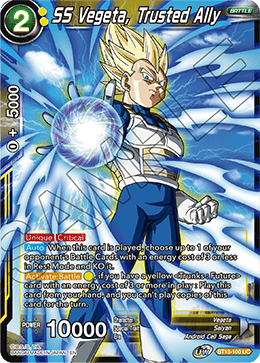 SS Vegeta, Trusted Ally (Uncommon) [BT13-100] | Nerdhalla Games