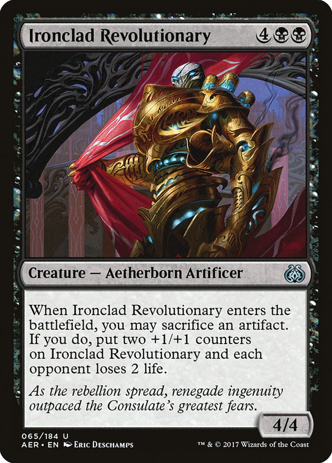 Ironclad Revolutionary [Aether Revolt] | Nerdhalla Games