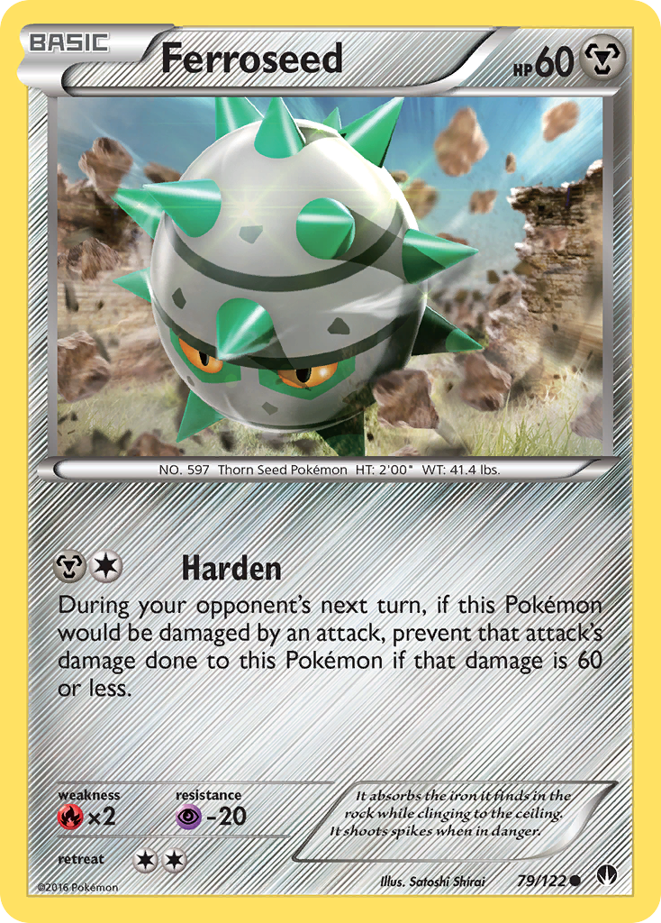 Ferroseed (79/122) [XY: BREAKpoint] | Nerdhalla Games