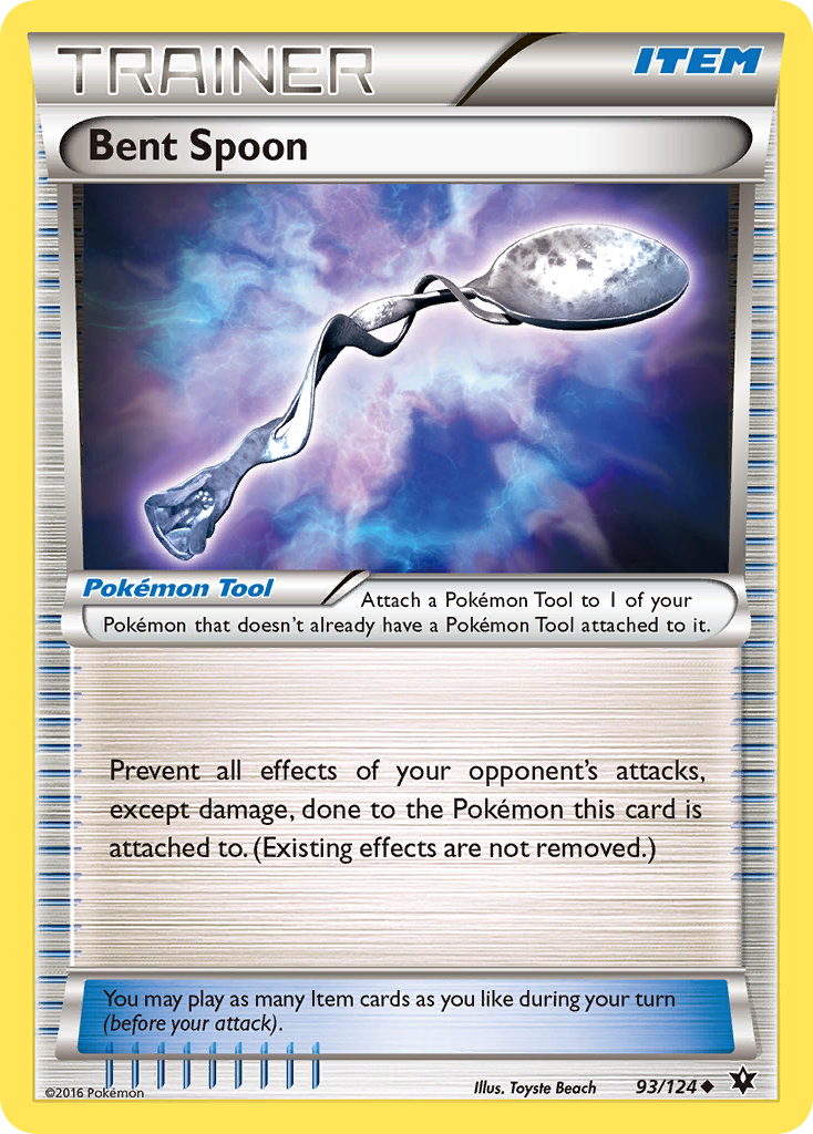 Bent Spoon (93/124) [XY: Fates Collide] | Nerdhalla Games