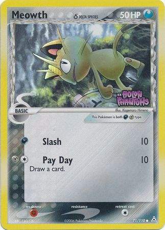 Meowth (71/110) (Delta Species) (Stamped) [EX: Holon Phantoms] | Nerdhalla Games