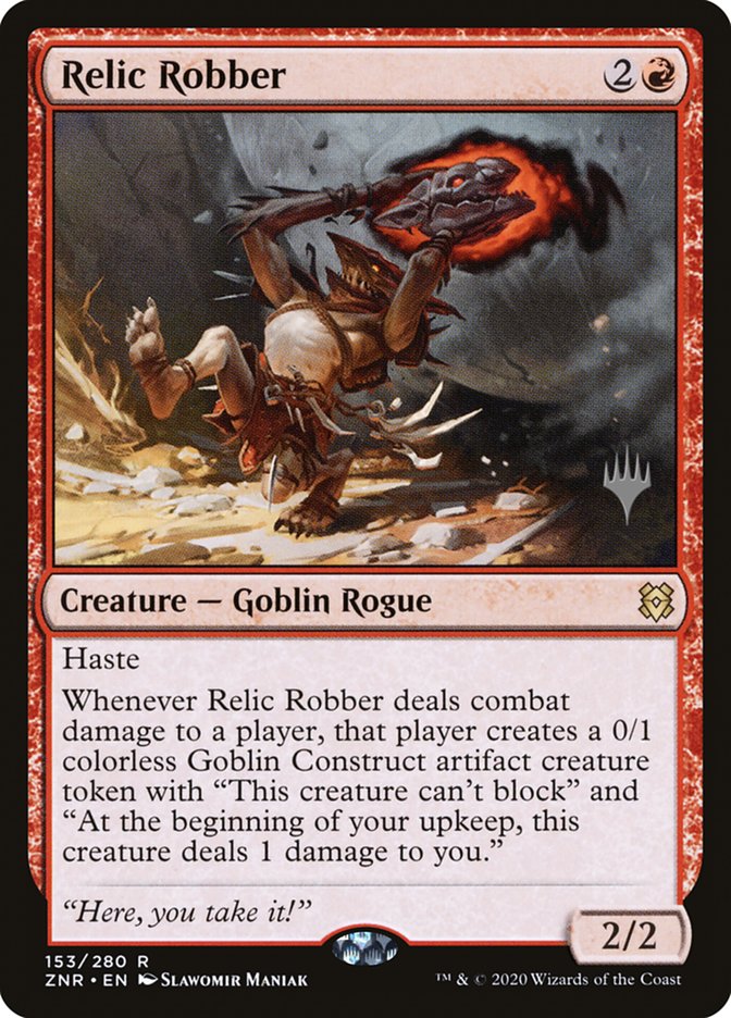 Relic Robber (Promo Pack) [Zendikar Rising Promos] | Nerdhalla Games