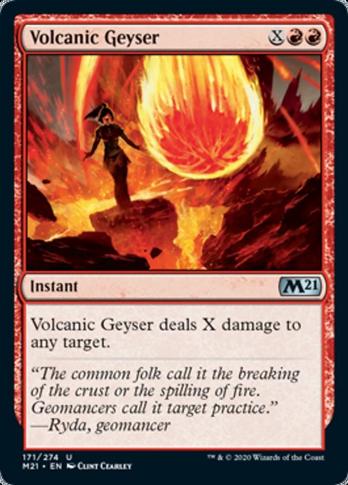 Volcanic Geyser [Core Set 2021] | Nerdhalla Games