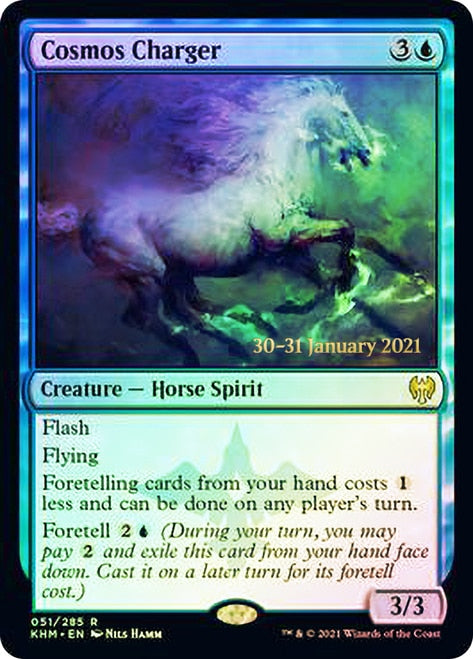 Cosmos Charger  [Kaldheim Prerelease Promos] | Nerdhalla Games