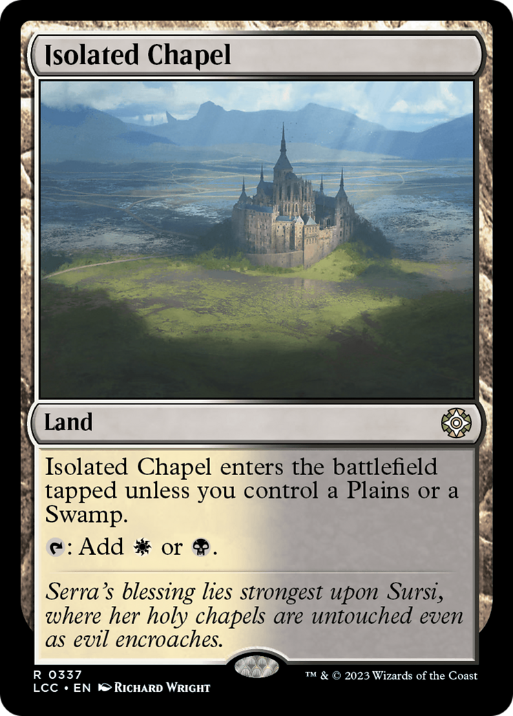 Isolated Chapel [The Lost Caverns of Ixalan Commander] | Nerdhalla Games