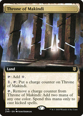 Throne of Makindi (Extended Art) [Zendikar Rising] | Nerdhalla Games