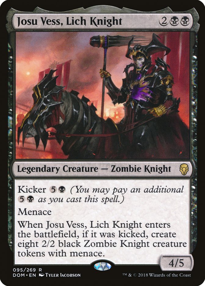 Josu Vess, Lich Knight [Dominaria] | Nerdhalla Games