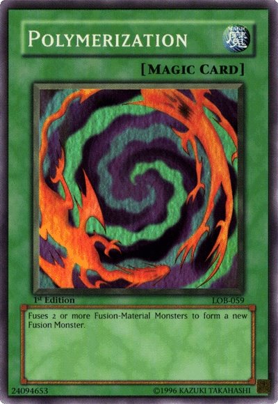 Polymerization [LOB-059] Super Rare | Nerdhalla Games