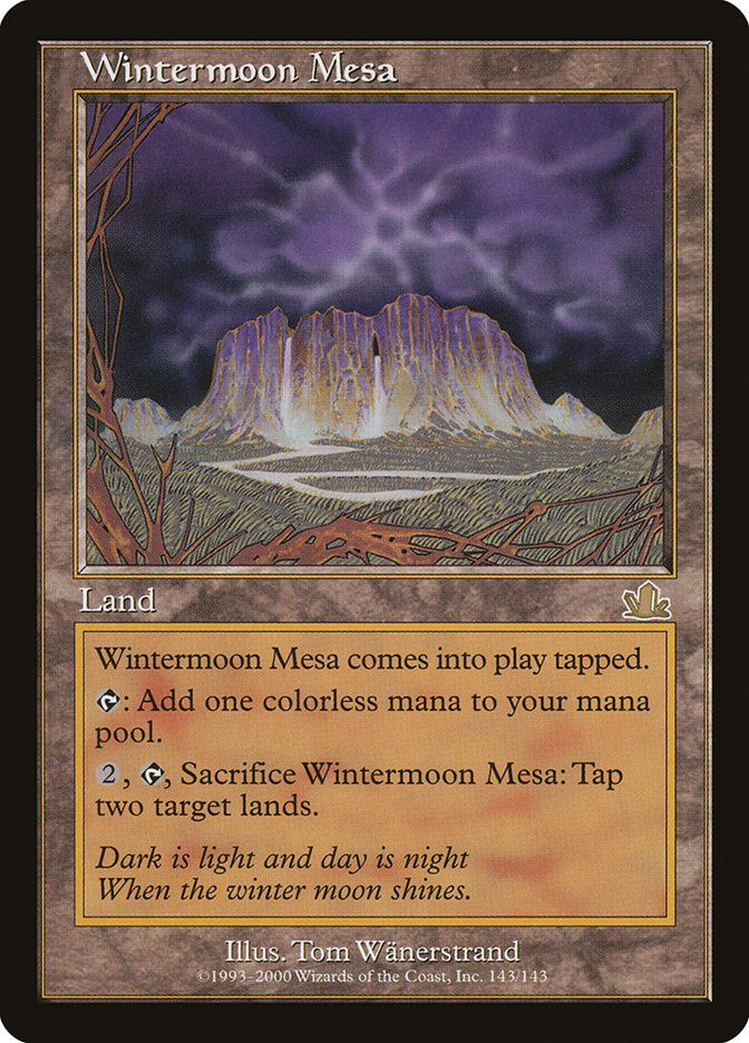 Wintermoon Mesa [Prophecy] | Nerdhalla Games