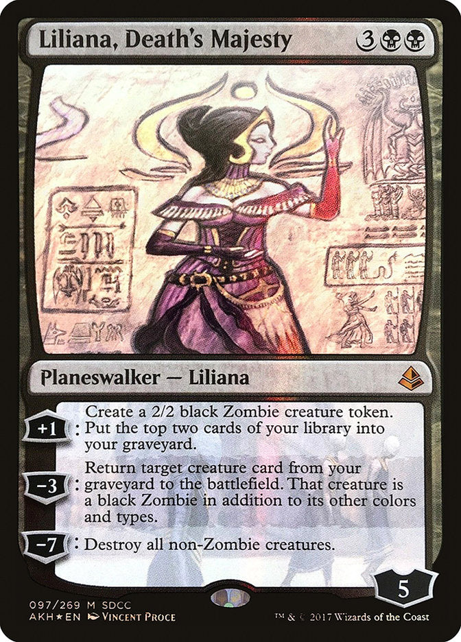 Liliana, Death's Majesty [San Diego Comic-Con 2017] | Nerdhalla Games