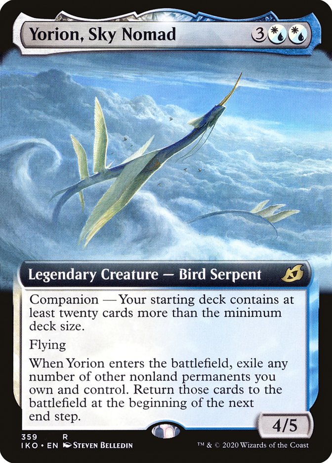 Yorion, Sky Nomad (Extended Art) [Ikoria: Lair of Behemoths] | Nerdhalla Games