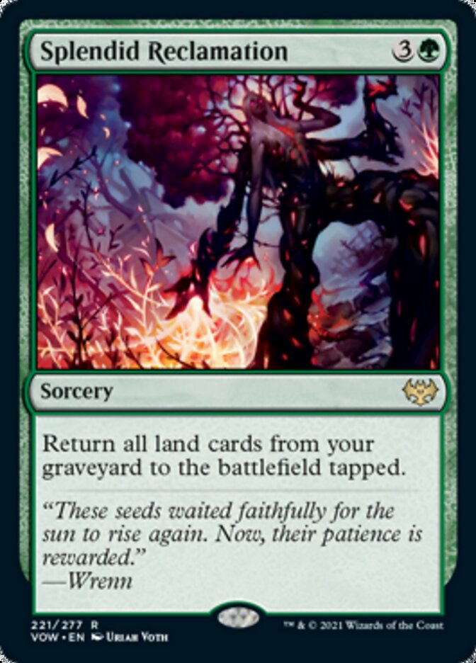 Splendid Reclamation [Innistrad: Crimson Vow] | Nerdhalla Games