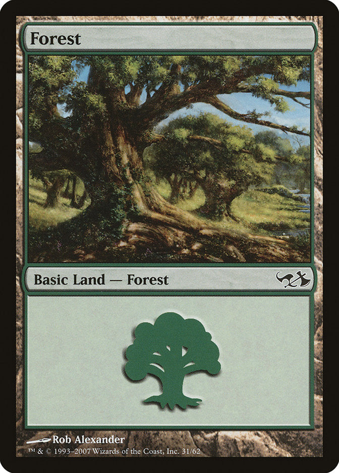 Forest (31) [Duel Decks: Elves vs. Goblins] | Nerdhalla Games