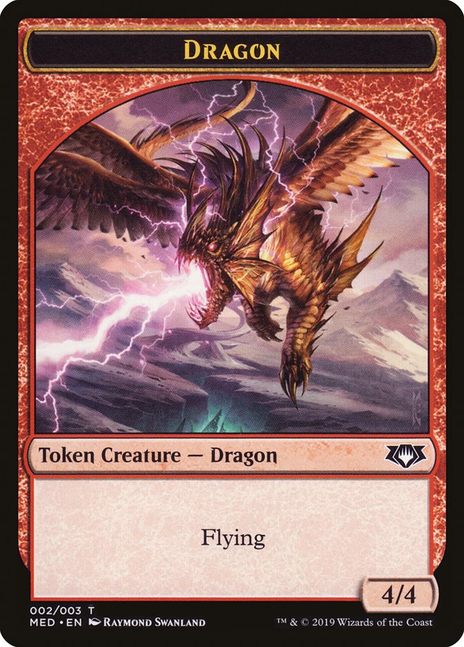 Dragon [Mythic Edition Tokens] | Nerdhalla Games