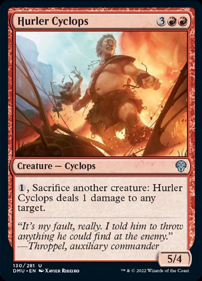 Hurler Cyclops [Dominaria United] | Nerdhalla Games