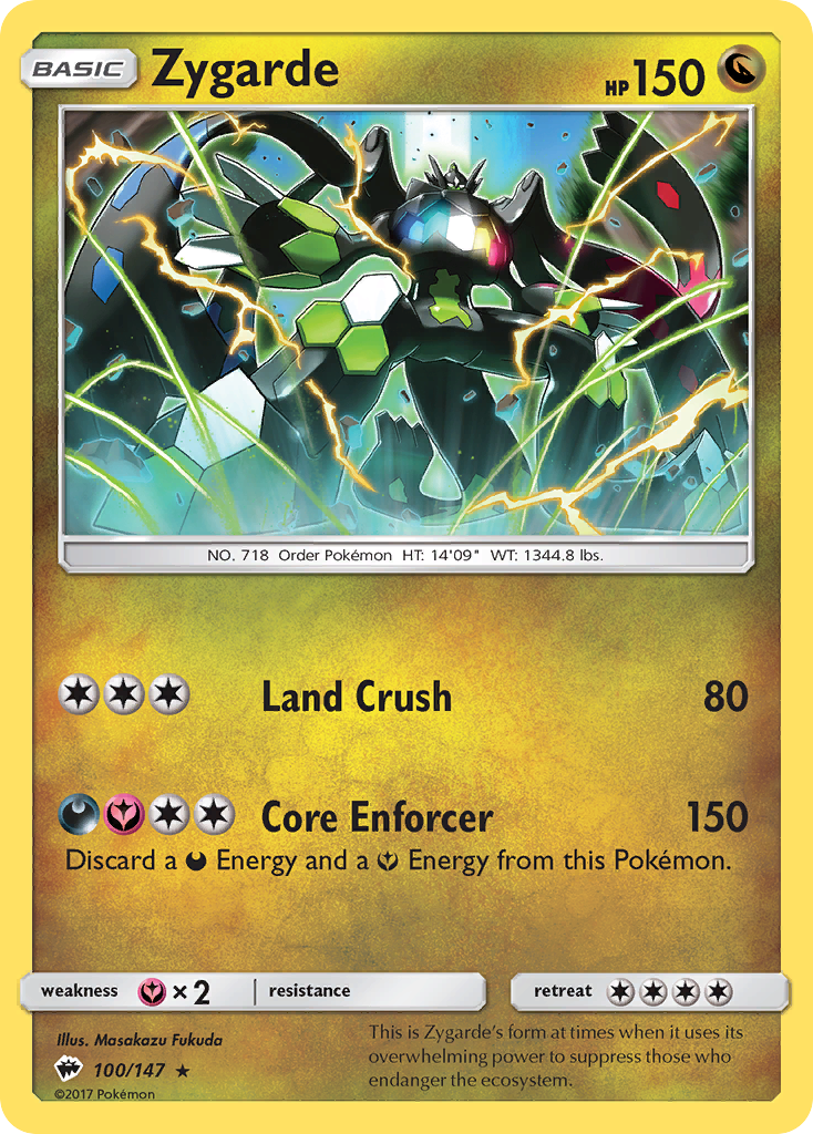 Zygarde (100/147) [Sun & Moon: Burning Shadows] | Nerdhalla Games