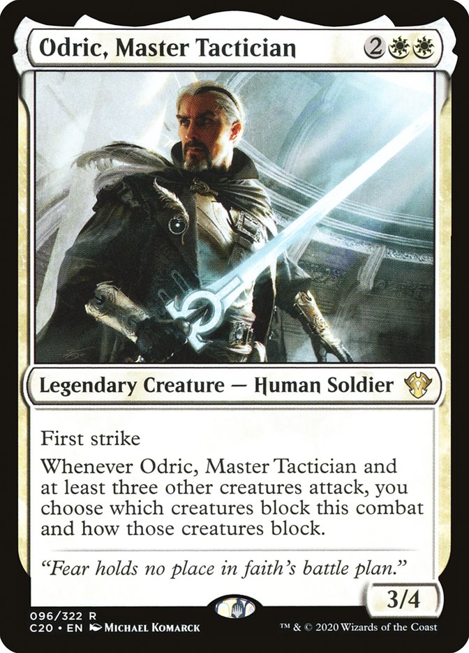 Odric, Master Tactician [Commander 2020] | Nerdhalla Games