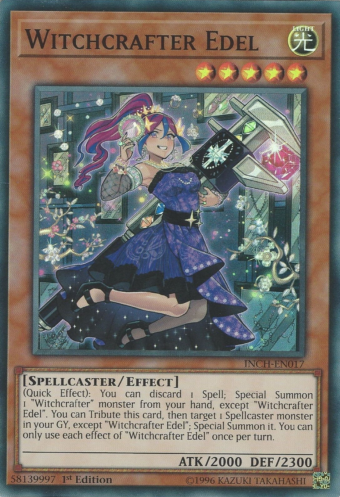 Witchcrafter Edel [INCH-EN017] Super Rare | Nerdhalla Games