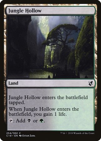 Jungle Hollow [Commander 2019] | Nerdhalla Games