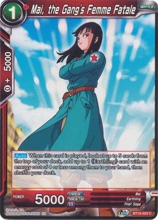 Mai, the Gang's Femme Fatale [BT10-023] | Nerdhalla Games