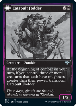 Catapult Fodder // Catapult Captain [Innistrad: Double Feature] | Nerdhalla Games