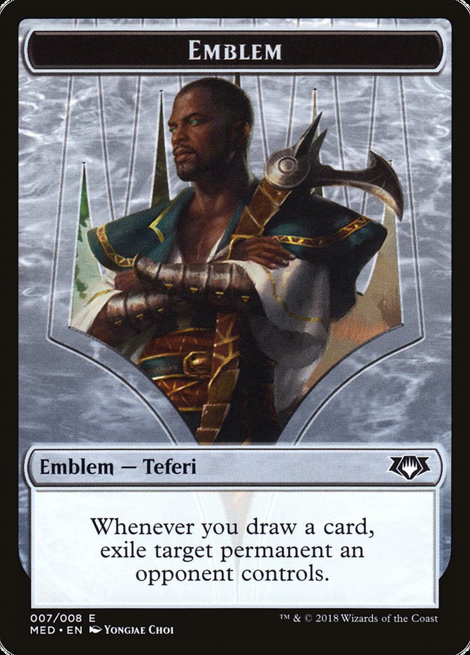 Teferi, Hero of Dominaria Emblem [Mythic Edition Tokens] | Nerdhalla Games